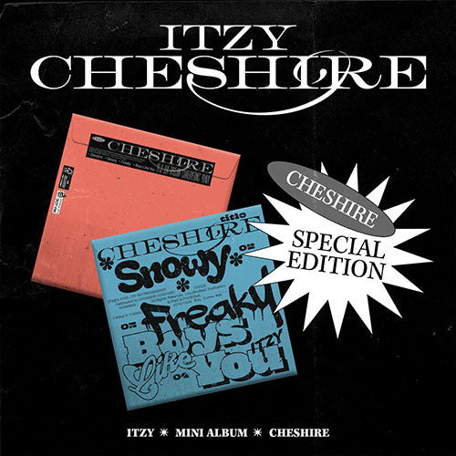 ITZY Mini Album 'CHESHIRE' (Standard Version) – K-POP BAZAAR