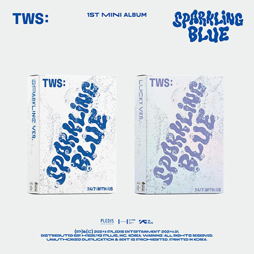TWS 1st Mini Album 'Sparkling Blue' (DAMAGED)