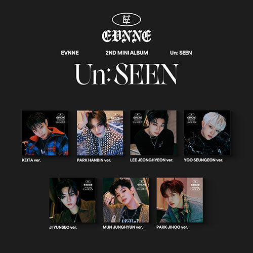 EVNNE 2nd Mini Album 'Un: SEEN' (Digipack Ver.)