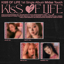 Load image into Gallery viewer, KISS OF LIFE 1st Single Album &#39;Midas Touch&#39; (Jewel Ver.)
