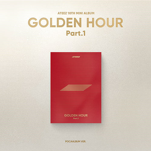 ATEEZ 10th Mini Album 'GOLDEN HOUR : Part.1' (POCAALBUM Ver.)