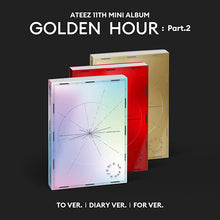 Load image into Gallery viewer, ATEEZ 11th Mini Album &#39;GOLDEN HOUR: Part.2&#39;
