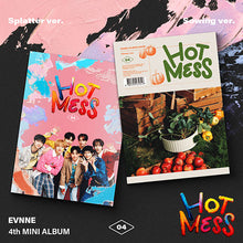 Load image into Gallery viewer, [PREORDER] EVNNE 4th Mini Album &#39;HOT MESS&#39; - Mwave Signed by All Members
