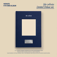 Load image into Gallery viewer, INFINITE 8th Mini Album &#39;LIKE INFINITE&#39; (Limited Deluxe Ver.)
