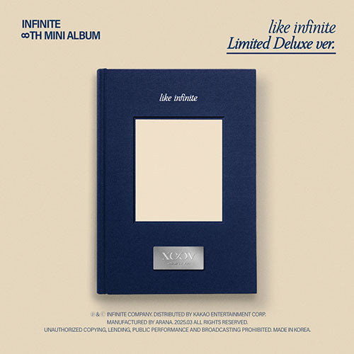 INFINITE 8th Mini Album 'LIKE INFINITE' (Limited Deluxe Ver.)