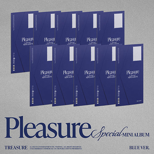 [PREORDER] TREASURE Special Mini Album 'PLEASURE' (BLUE Ver.)