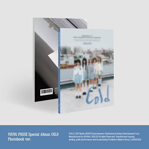 YOUNG POSSE Special Album 'COLD' - Mwave Signed by All Members