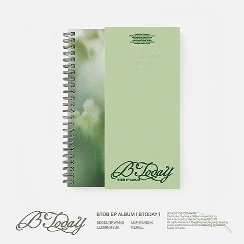 [PREORDER] BTOB EP Album 'BTODAY' (Photobook Ver.)