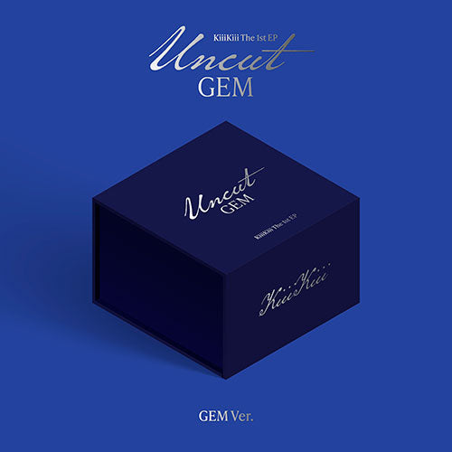 [PREORDER] KiiiKiii The 1st EP 'UNCUT GEM' (GEM VER.)