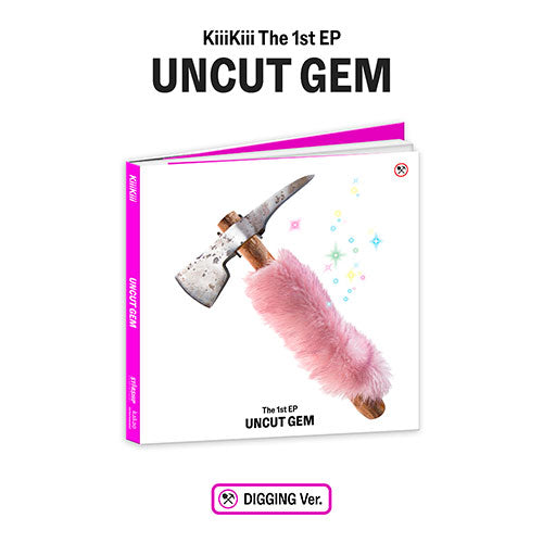 [PREORDER] KiiiKiii The 1st EP 'UNCUT GEM' (DIGGING Ver.)