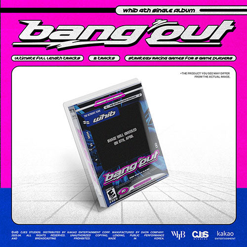 [PREORDER] WHIB 4th Single Album 'BANG OUT'