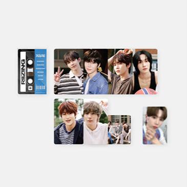 RIIZE 'RIIZE: ON THE SING STREET' Pop-Up Store Official MD - Cassette Tape Photo Set