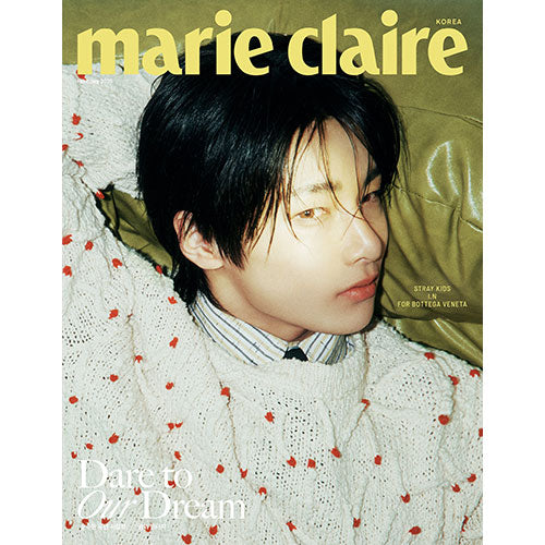 Marie Claire Korea Magazine February 2025 Issue (Cover: Stray Kids I.N)