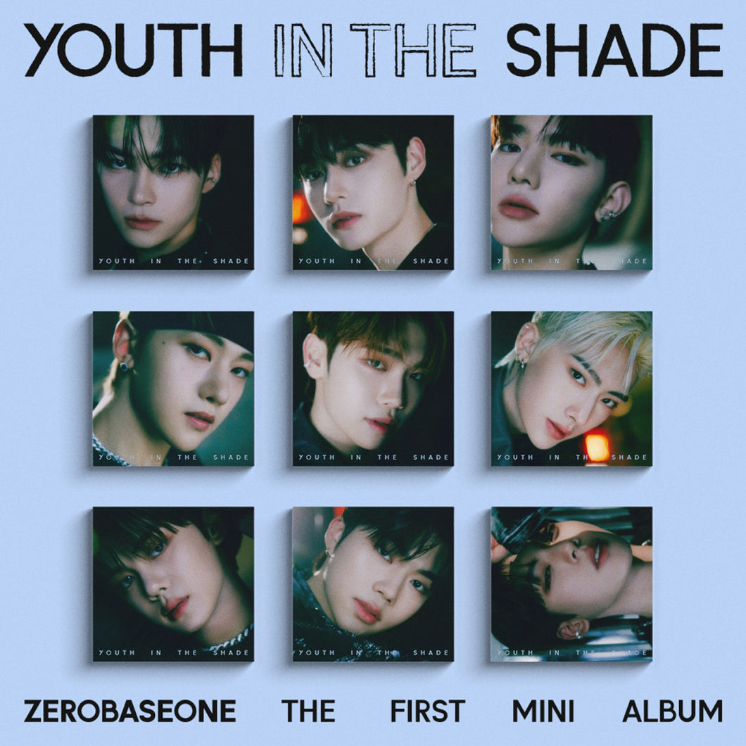 ZEROBASEONE 1st Mini Album 'YOUTH IN SHADE' (Digipack Ver.)