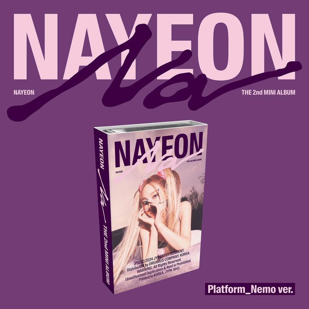 NAYEON The 2nd Album 'NA' (Platform_Nemo ver.)