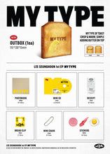 Load image into Gallery viewer, LEE SEUNGHOON (WINNER) 1st EP &#39;MY TYPE&#39;
