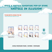 Load image into Gallery viewer, ATEEZ x ANITEEZ &#39;ANITEEZ IN ILLUSION&#39; POP-UP STORE OFFICIAL MD - Acrylic Photocard Frame Kit
