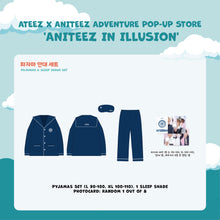 Load image into Gallery viewer, ATEEZ x ANITEEZ &#39;ANITEEZ IN ILLUSION&#39; POP-UP STORE OFFICIAL MD - Pajamas &amp; Sleep Shade Set
