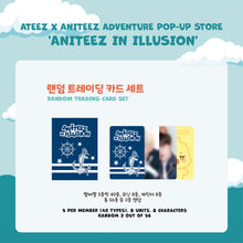 Load image into Gallery viewer, ATEEZ x ANITEEZ &#39;ANITEEZ IN ILLUSION&#39; POP-UP STORE OFFICIAL MD - Random Trading Card Set
