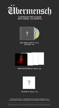 Load image into Gallery viewer, [PREORDER] G-DRAGON 3rd Album &#39;Übermensch&#39; (Mini Jewel Ver.)
