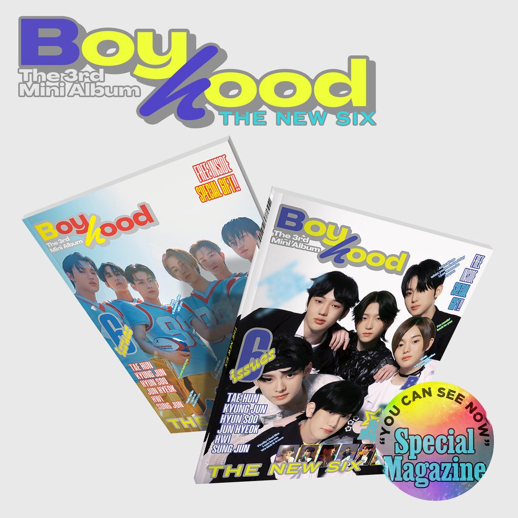 THE NEW SIX (TNX) The 3rd Mini Album 'BOYHOOD'