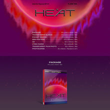 Load image into Gallery viewer, (G)I-DLE Special Album [HEAT] (SLEEVE / FLARE Ver.)
