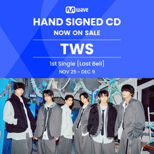 Load image into Gallery viewer, TWS 1st Single Album &#39;Last Bell&#39; - Mwave Signed by Random Member
