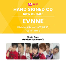 Load image into Gallery viewer, [PREORDER] EVNNE 4th Mini Album &#39;HOT MESS&#39; - Mwave Signed by All Members
