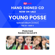 Load image into Gallery viewer, YOUNG POSSE Special Album &#39;COLD&#39; - Mwave Signed by All Members
