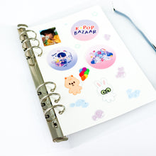 Load image into Gallery viewer, A5 6-Ring Photocard Binder Refill
