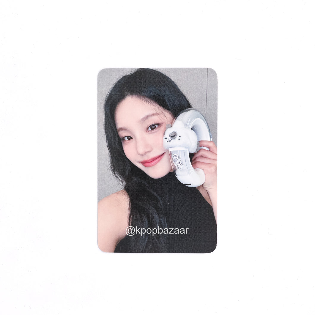 ITZY Official Light Ring Ver.2 Withmuu POB Benefit Photocard