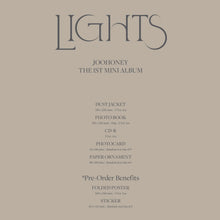 Load image into Gallery viewer, JOOHONEY 1st Mini Album &#39;LIGHTS&#39;
