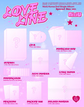 Load image into Gallery viewer, [PREORDER] NiziU 2nd Single Album &#39;LOVE LINE&#39; (Special Box Ver.)
