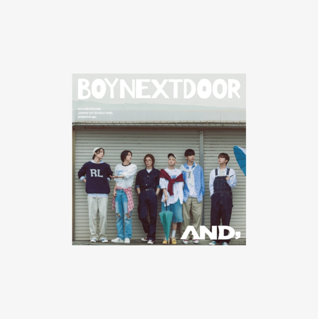 BOYNEXTDOOR Japan Debut Single [AND,] (Standard Edition)