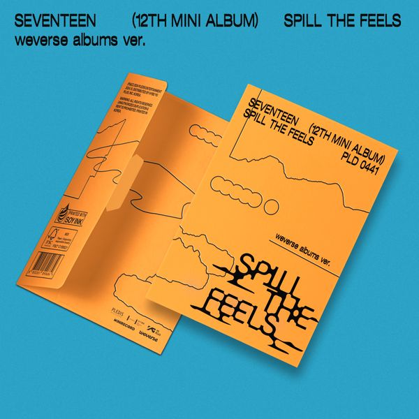 SEVENTEEN 12th Mini Album 'SPILL THE FEELS' (Weverse Albums Ver.)