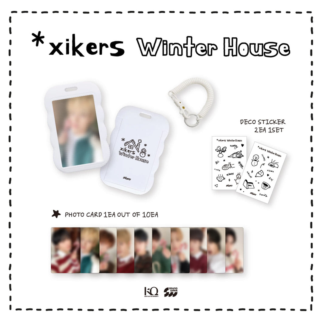 xikers WINTER MERCH 'Winter House' Official MD - Photo Deco Holder Set