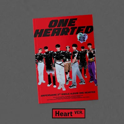 AMPERS&ONE 2nd Single 'ONE HEARTED' - Mwave Signed by All Members