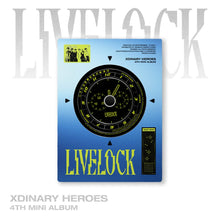 Load image into Gallery viewer, Xdinary Heroes 4th Mini Album &#39;Livelock&#39; (Regular Edition)
