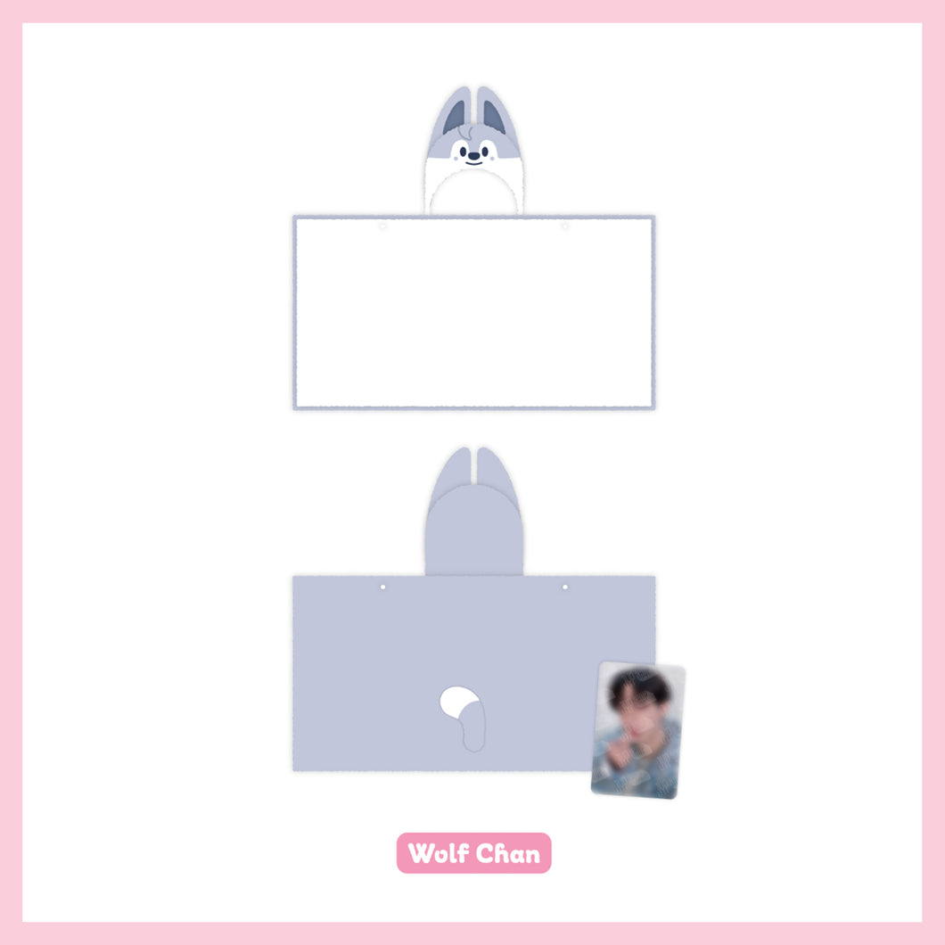 Stray Kids 5th Fanmeeting 'SKZ 5'CLOCK' Official MD - SKZOO Hood Blanket