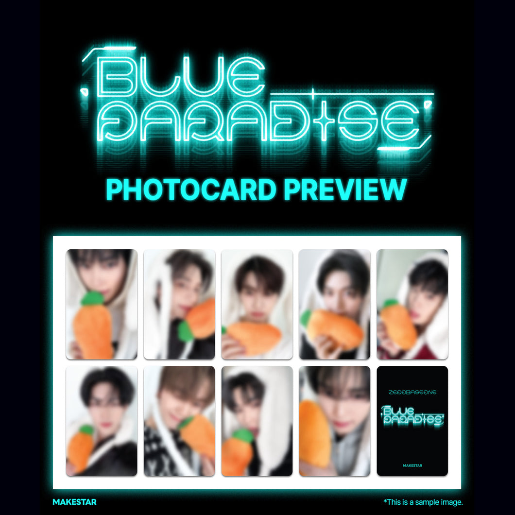 ZEROBASEONE 5th Mini Album 'BLUE PARADISE' + Makestar Benefit