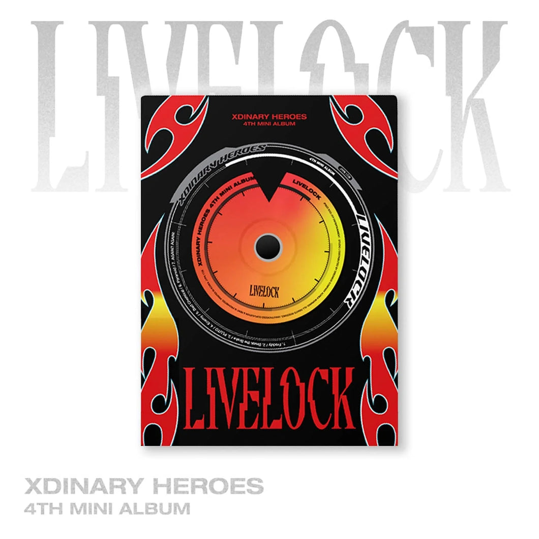 Xdinary Heroes 4th Mini Album 'Livelock' (Regular Edition)