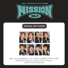 Load image into Gallery viewer, DAY6 x DENIMALZ POP-UP STORE &#39;MISSION No.9&#39; Official MD - Postcard Book
