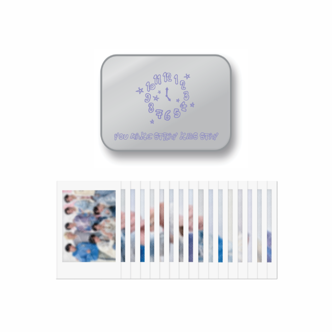 Stray Kids 5th Fanmeeting 'SKZ 5'CLOCK' Official MD - Tincase Polaroid Set