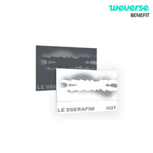 Load image into Gallery viewer, LE SSERAFIM 5th Mini Album &#39;HOT&#39; (Weverse Albums Ver.) + Weverse Shop Benefit
