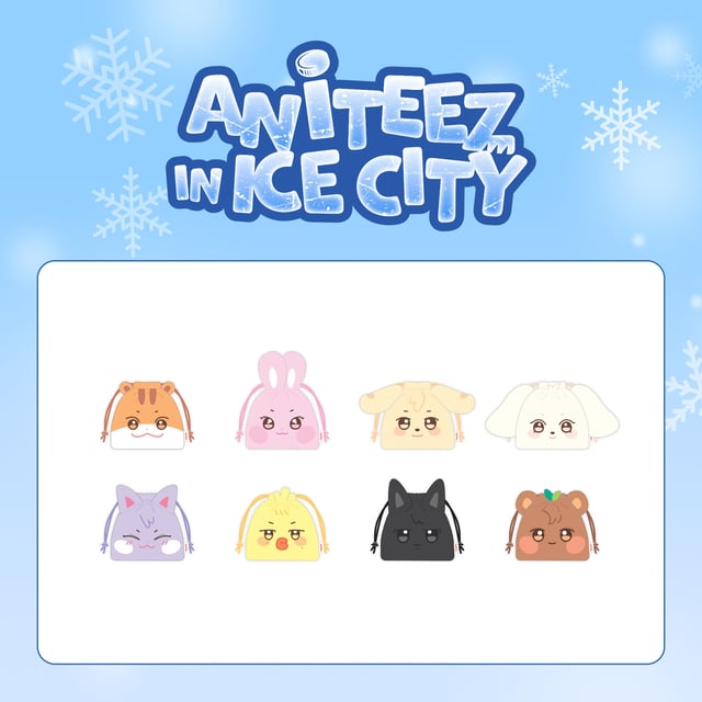 ATEEZ x ANITEEZ 'ANITEEZ in ICE CITY' Official MD - String Pouch