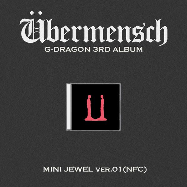 [PREORDER] G-DRAGON 3rd Album 'Übermensch' (Mini Jewel Ver.)