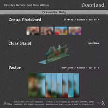 Load image into Gallery viewer, Xdinary Heroes 2nd Mini Album &#39;Overload&#39;
