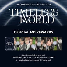 Load image into Gallery viewer, ZEROBASEONE 2024 THE FIRST TOUR &#39;TIMELESS WORLD&#39; OFFICIAL MD - TRADING CARD
