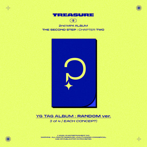 Treasure 2nd Mini Album 'THE SECOND STEP : CHAPTER TWO' (YG TAG ver.)