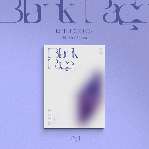 Kim Wooseok 4th Mini Album 'Blank Page'